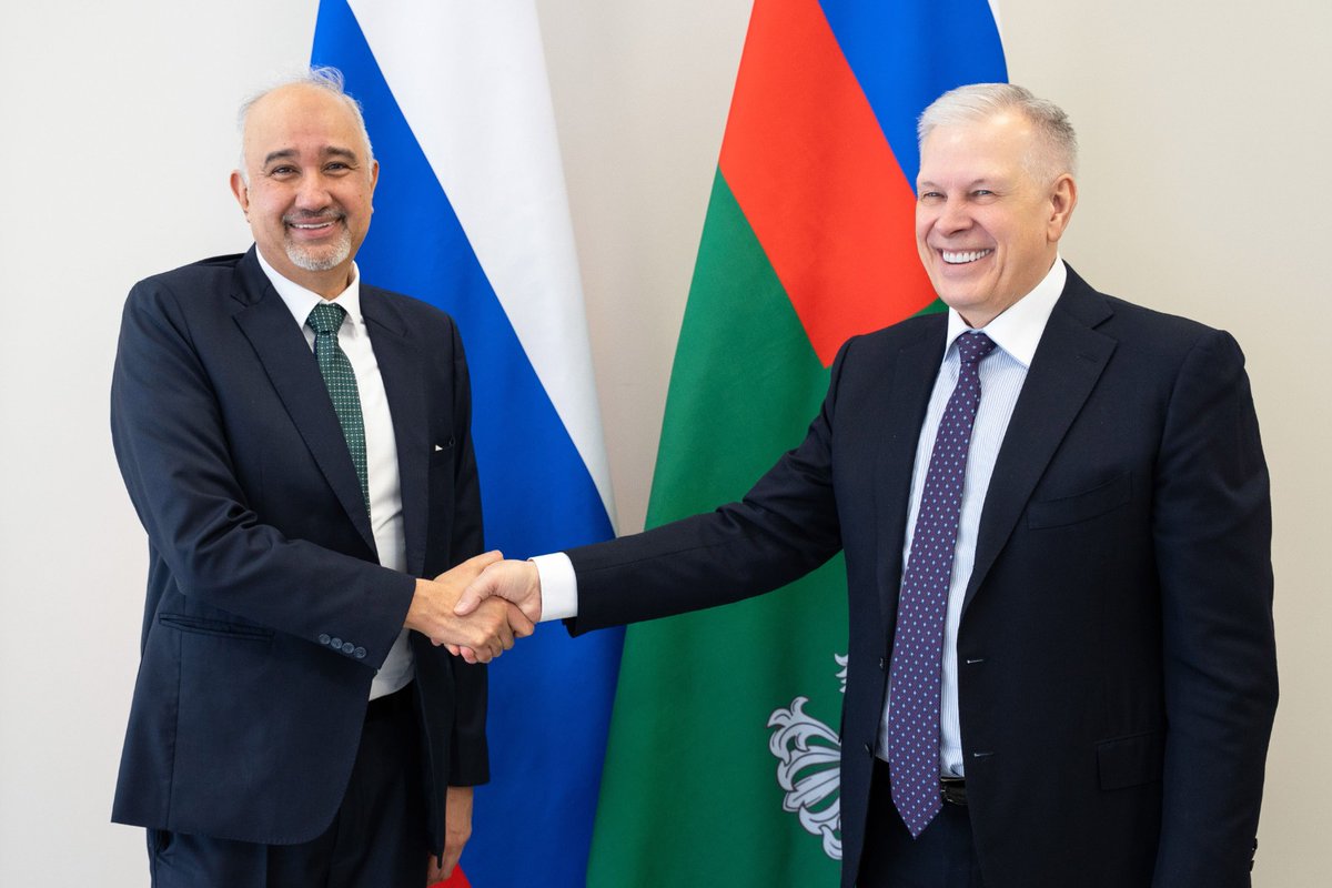 Ambassador Tirmizi, Russian official discuss cooperation in agriculture